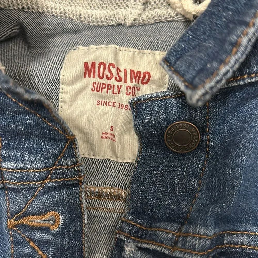Denim Knit Mossimo Jacket XS - Picture 3 of 4